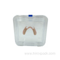 13x13x5cm Elastic Film Transparent Denture Box with Membrane